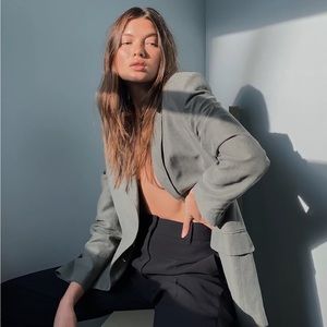 Wilfred Vito Linen Blazer by Aritzia